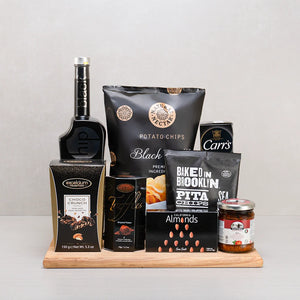Liquor & Snacks Gift Baskets