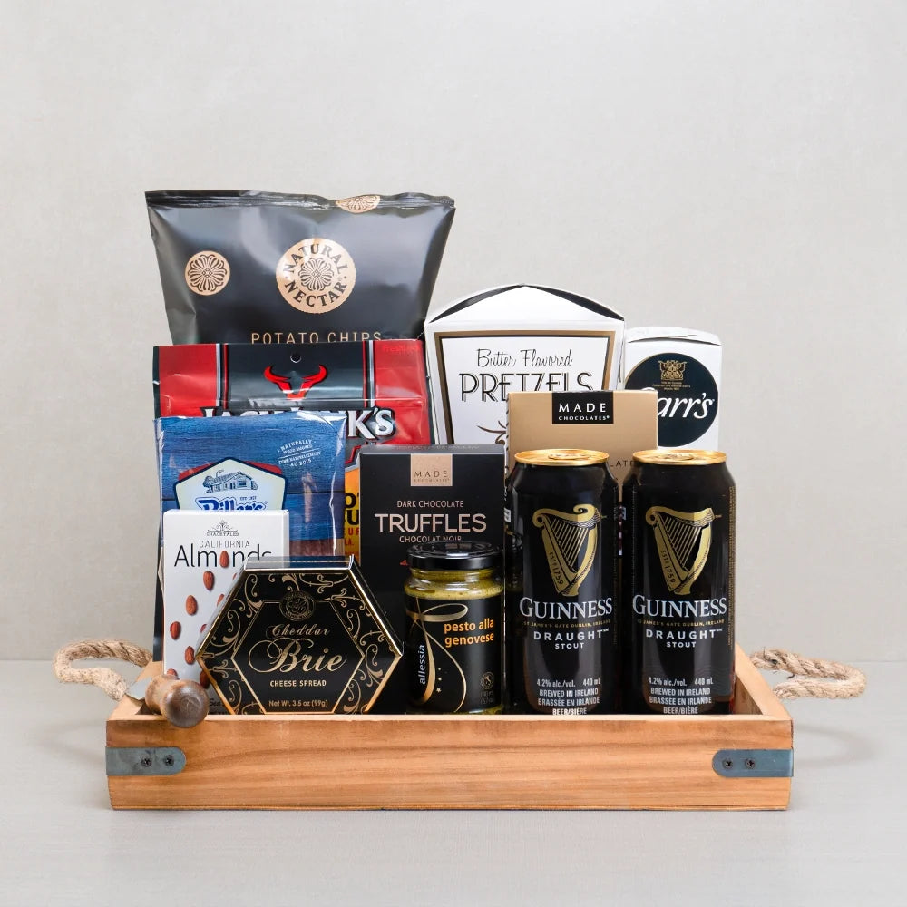 Beer & Snack Basket