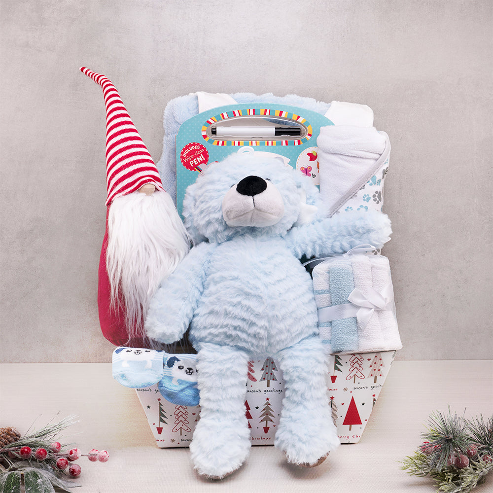 Winter Wonderland Baby Gift Basket