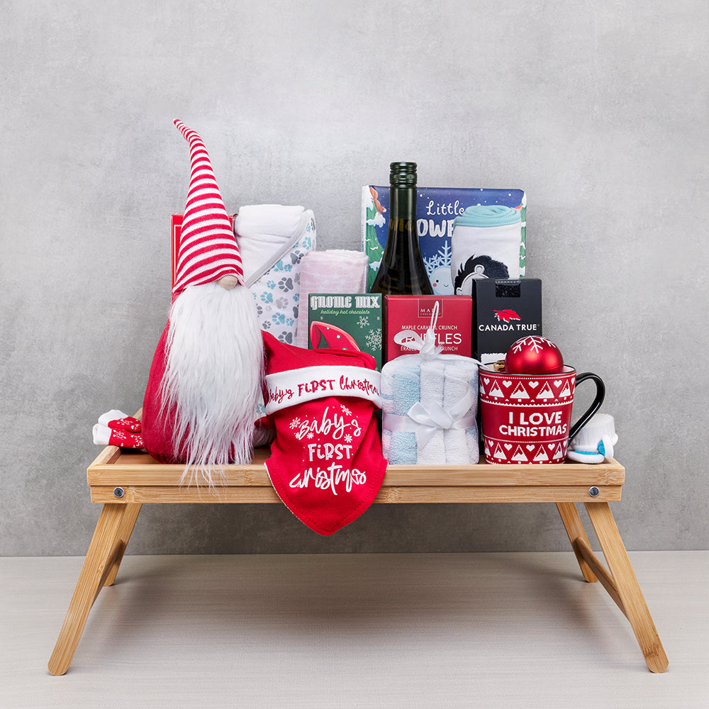 Gnome’s First Christmas Baby Gift Set