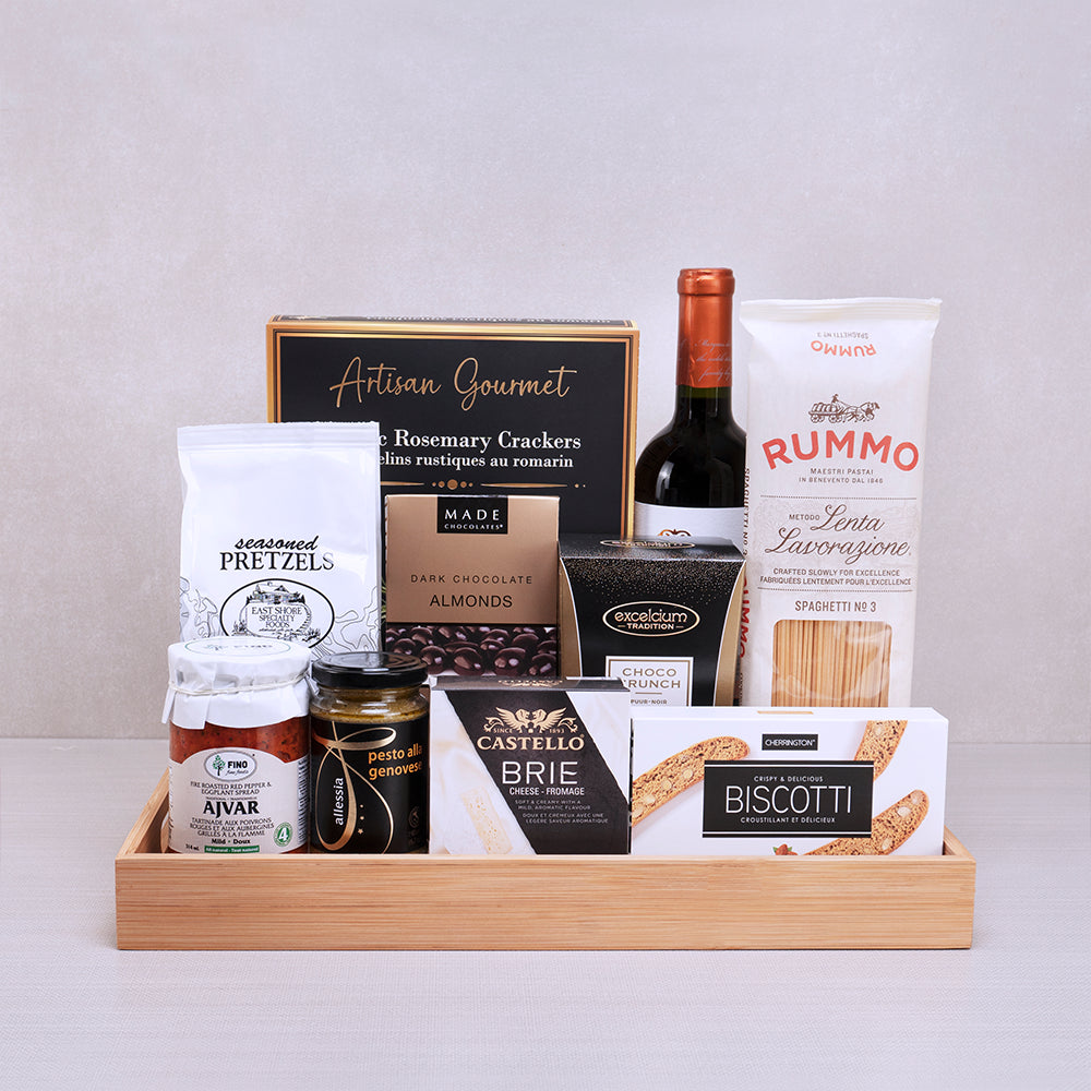 Wine, Spaghetti & Gourmet Delights Hamper