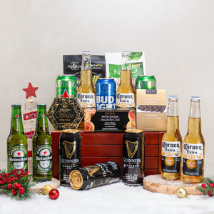 Christmas Beer Baskets