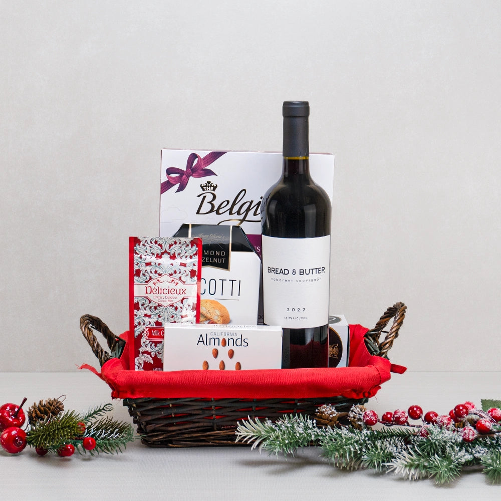 Bread Butter Yuletide Basket
