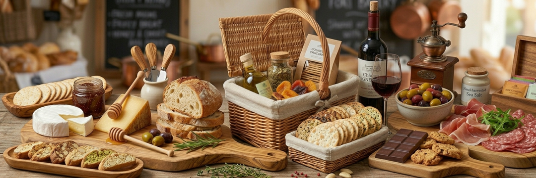 Wine and Gourmet Gift Baskets 