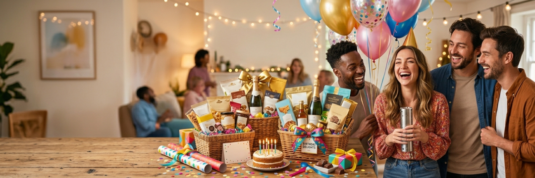 Birthday gift baskets