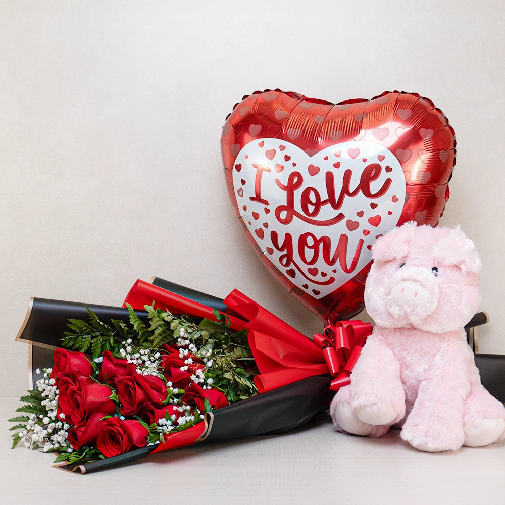 I Love You Romantic Gift Basket