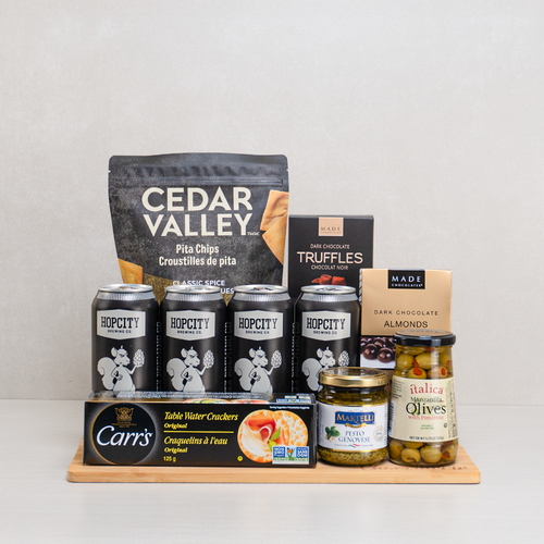 Beer Gift Baskets: Craft Beer, Cheese & Snacks for Him - The