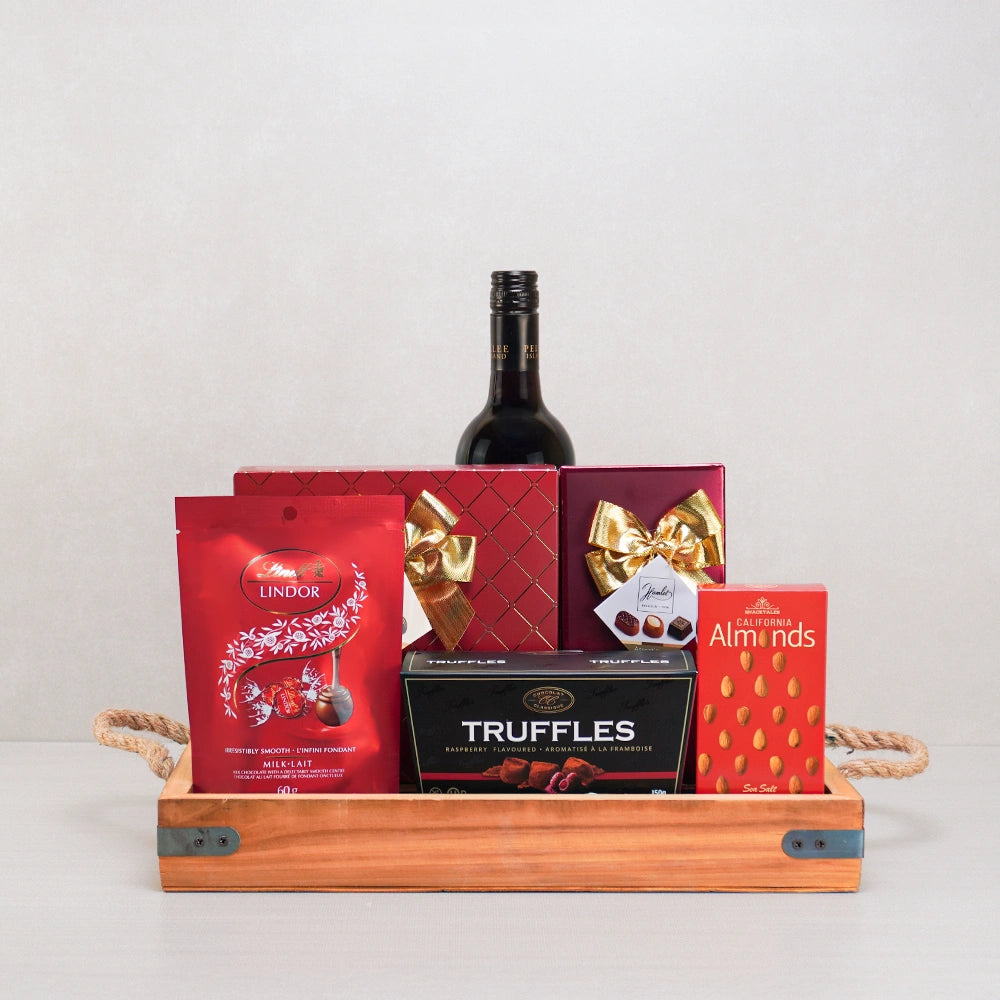 Festive Red Wine Sweet Treasures