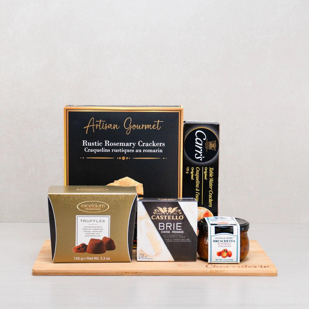 Gourmet Cheese And Bruschetta Gift Set