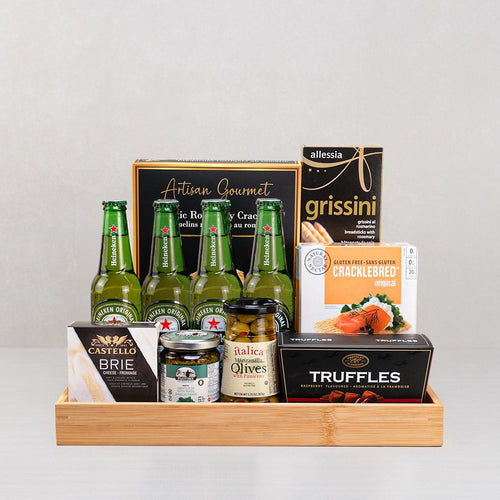 Beer Gift Baskets: Craft Beer, Cheese & Snacks for Him - The