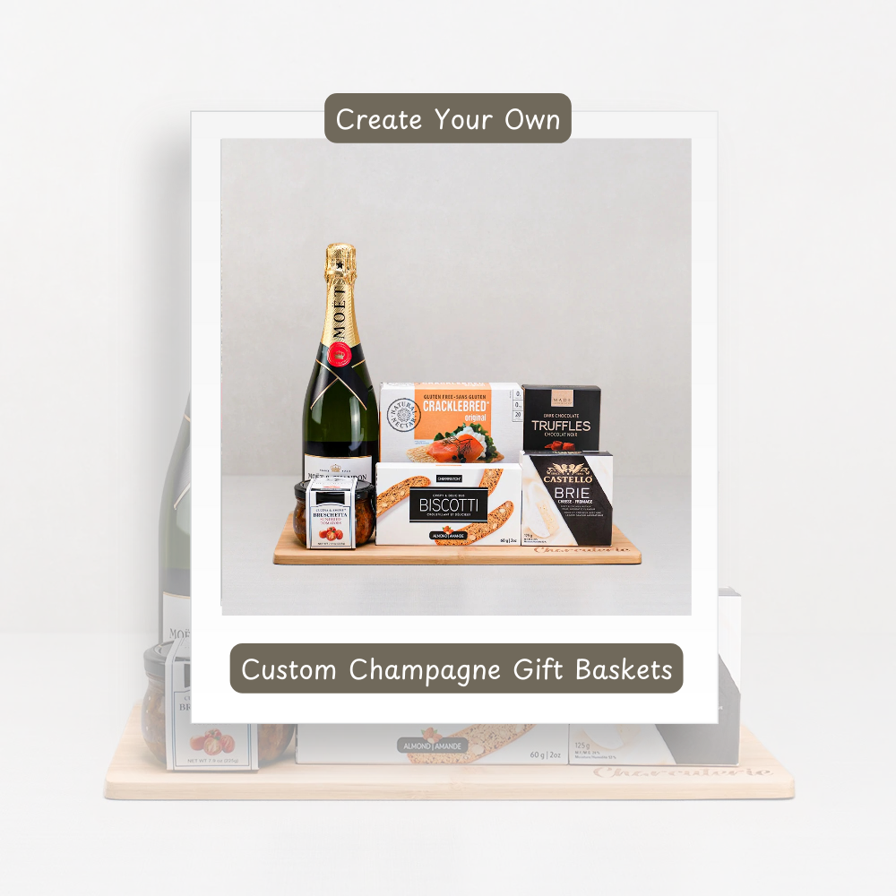 Custom Champagne Gift Basket