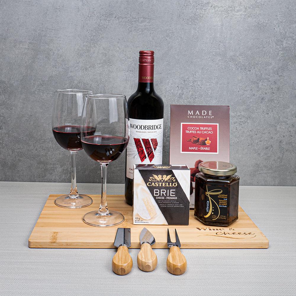 Red Wine & Savory Treats - The Gourmet Gifts